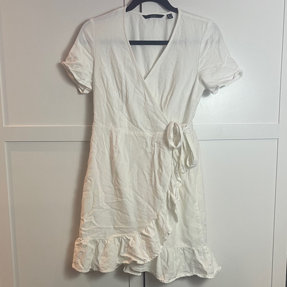 Vero Moda White Wrap Dress